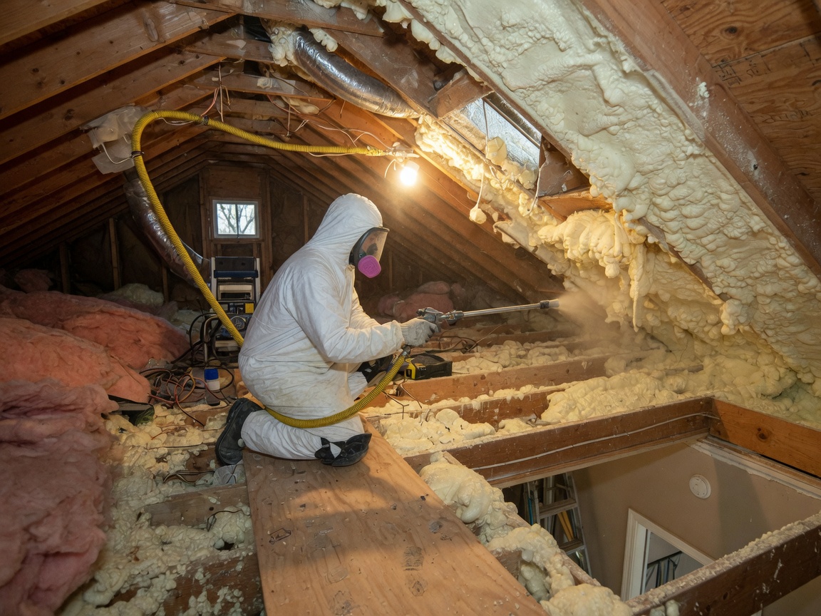 spray foam insulation in Pryor